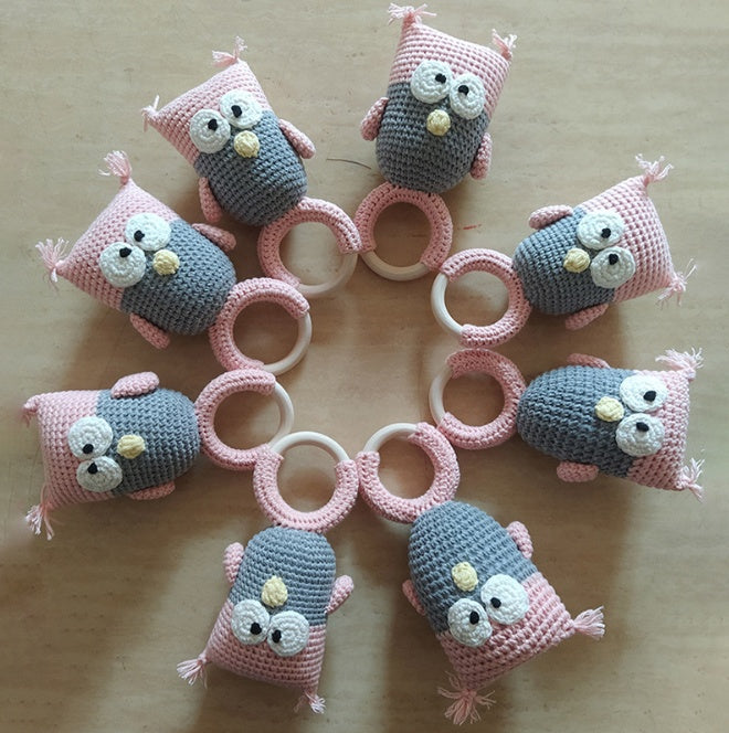 Wooden Animal Teething Ring