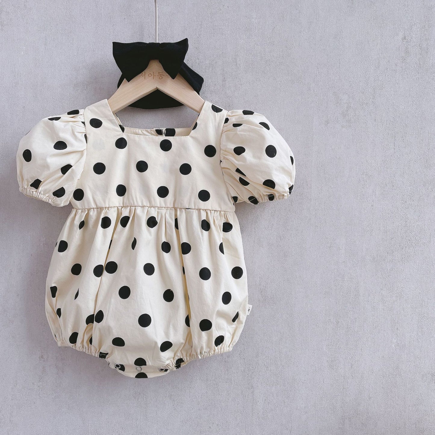 Western-style Baby Girl Romper