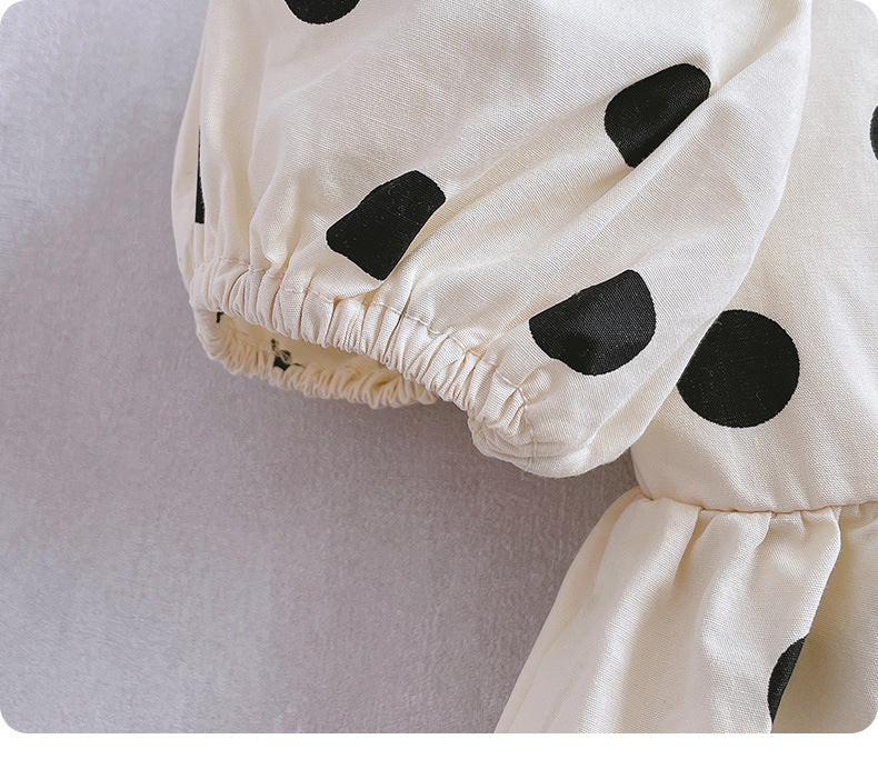 Western-style Baby Girl Romper