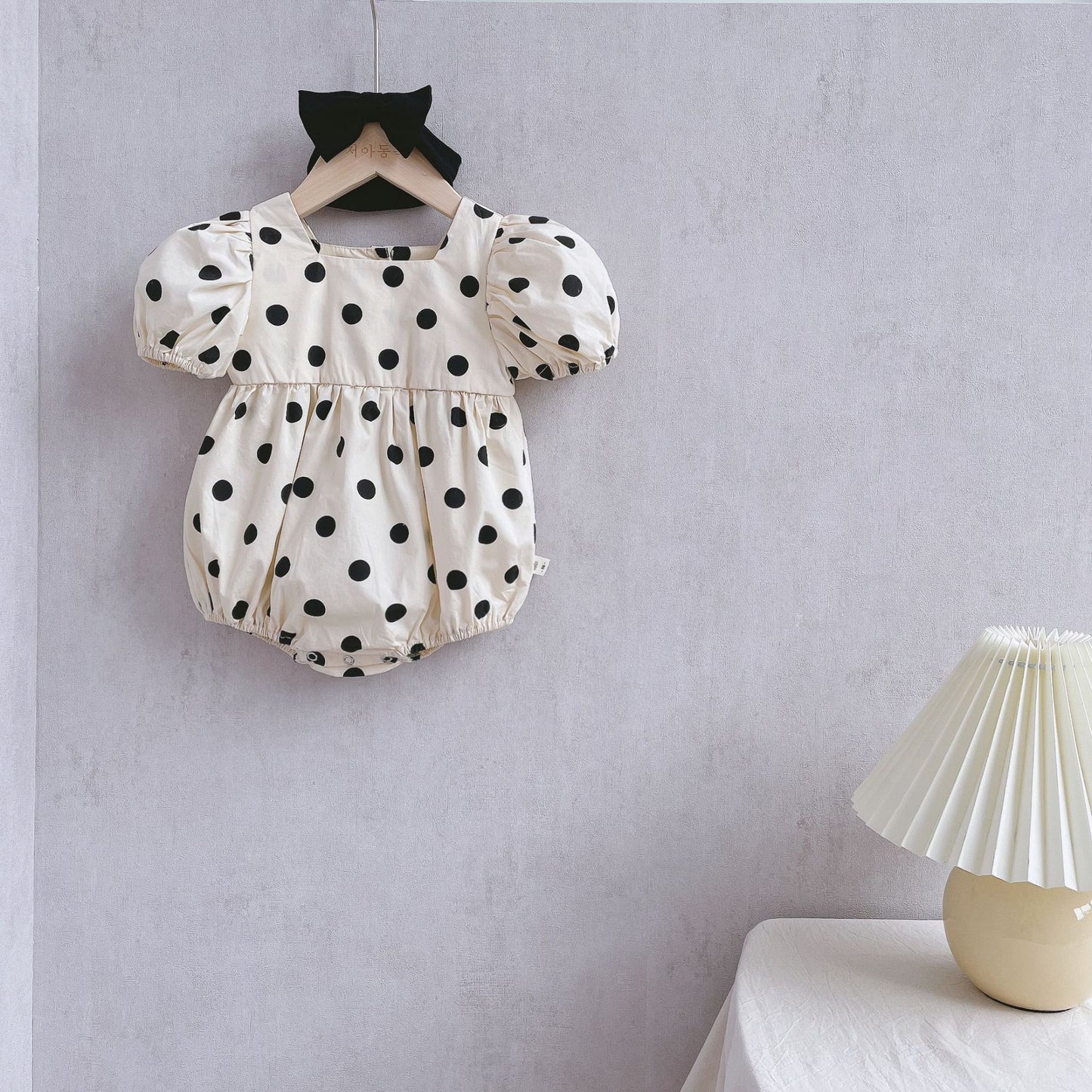 Western-style Baby Girl Romper