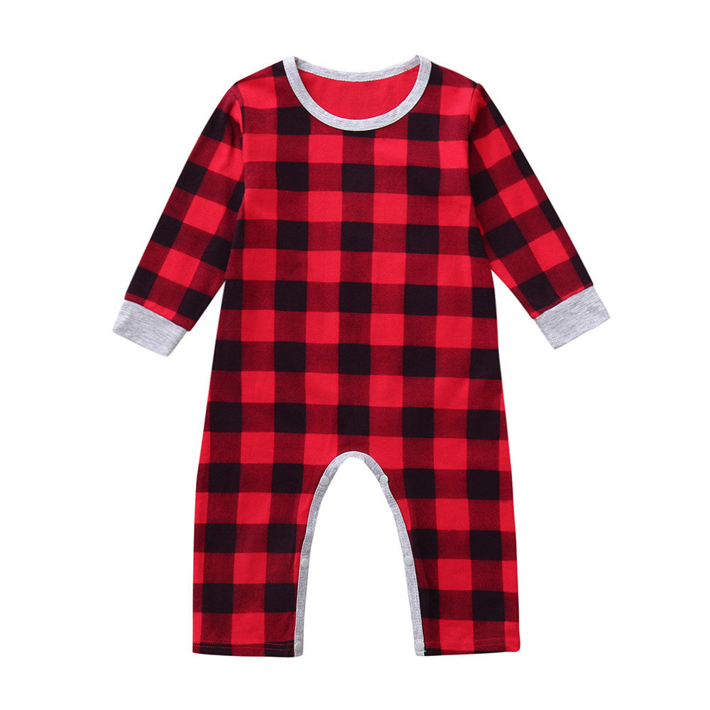 Christmas Plaid Jumpsuit