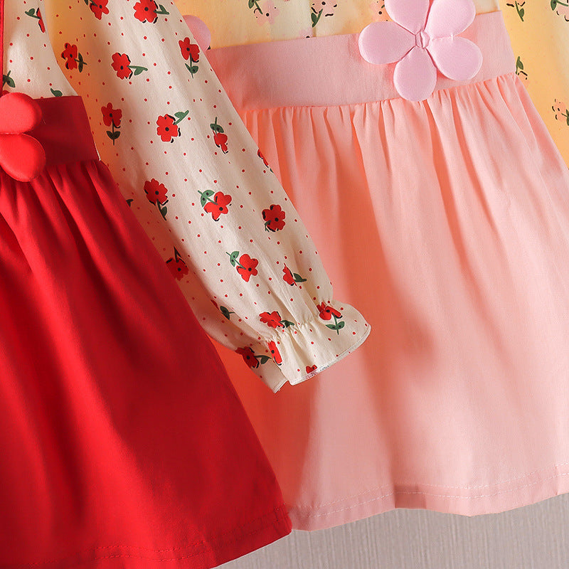 Autumn Floral Dress