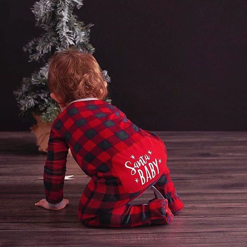 Christmas Plaid Jumpsuit