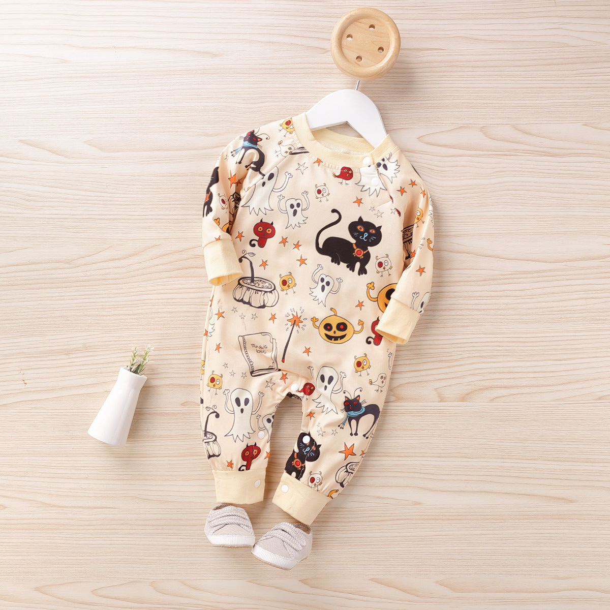 Halloween Print Jumpsuit