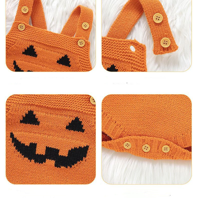 Halloween Pumpkin Romper