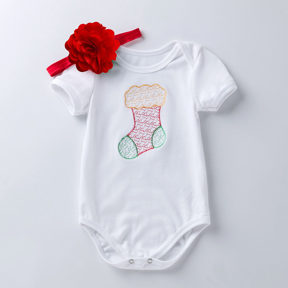 Baby Christmas Short Sleeve