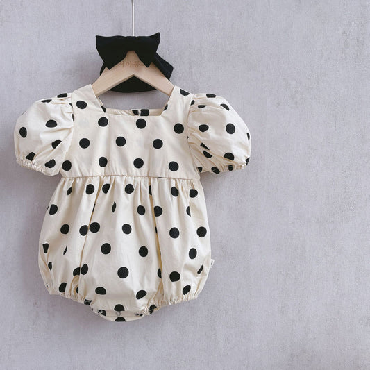 Western-style Baby Girl Romper