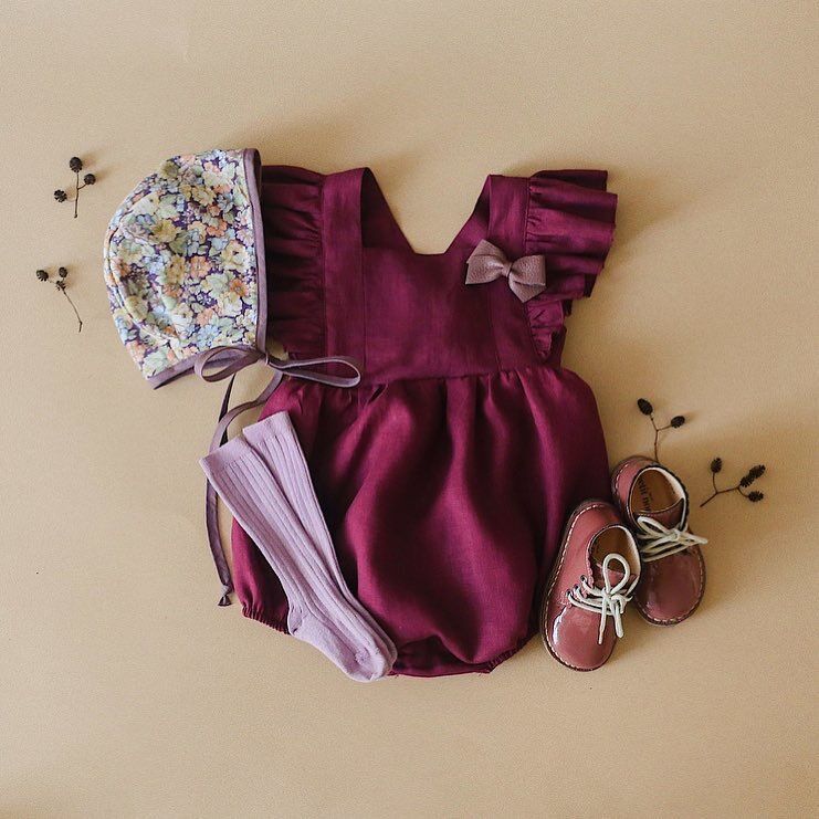 Cotton And Linen Romper