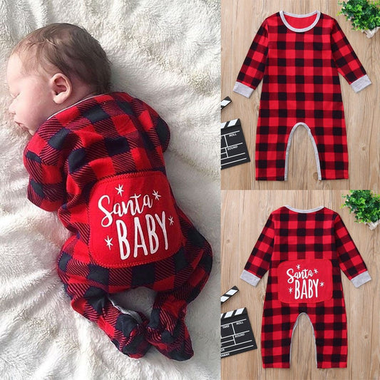 Christmas Plaid Jumpsuit