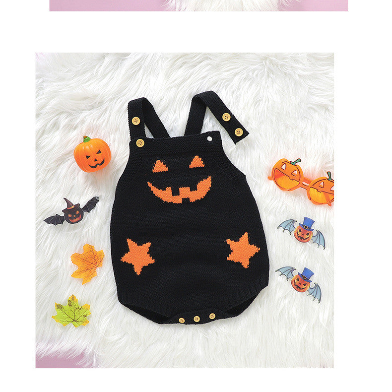 Halloween Pumpkin Romper