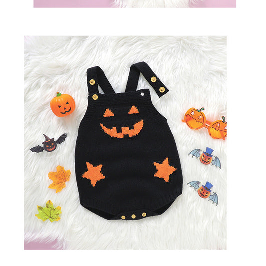 Halloween Pumpkin Romper