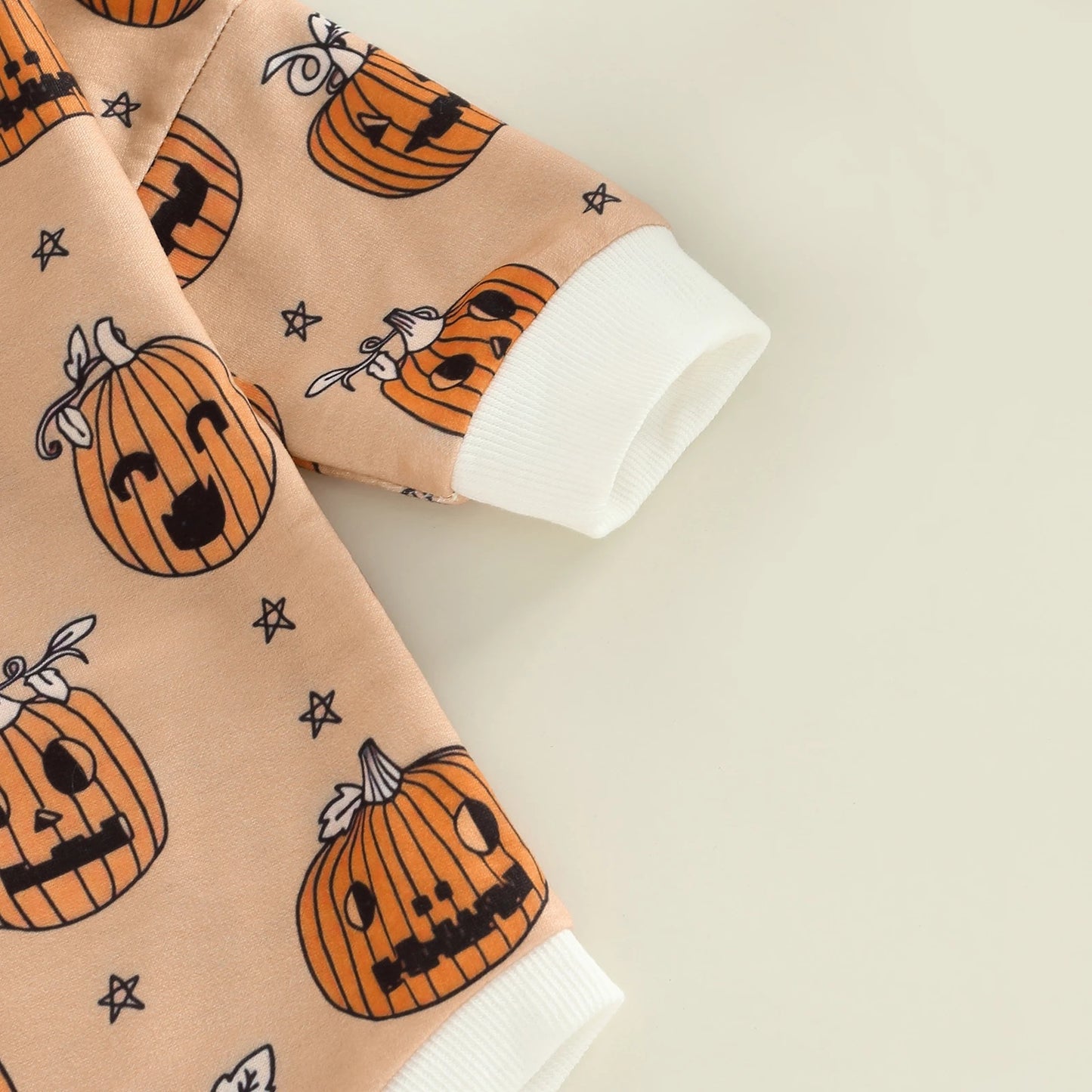 Baby Halloween Pumpkin Romper