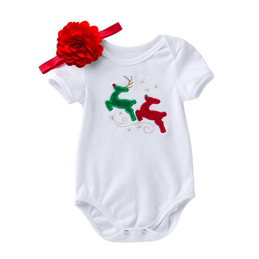 Baby Christmas Short Sleeve